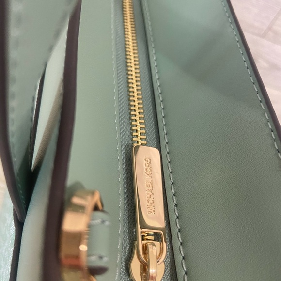 Michael Kors small Sea Green Pocket Tote - Picture 6 of 11